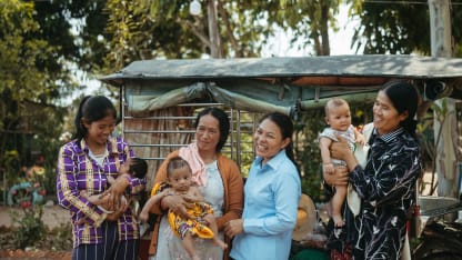 Help Moms & Babies in Cambodia