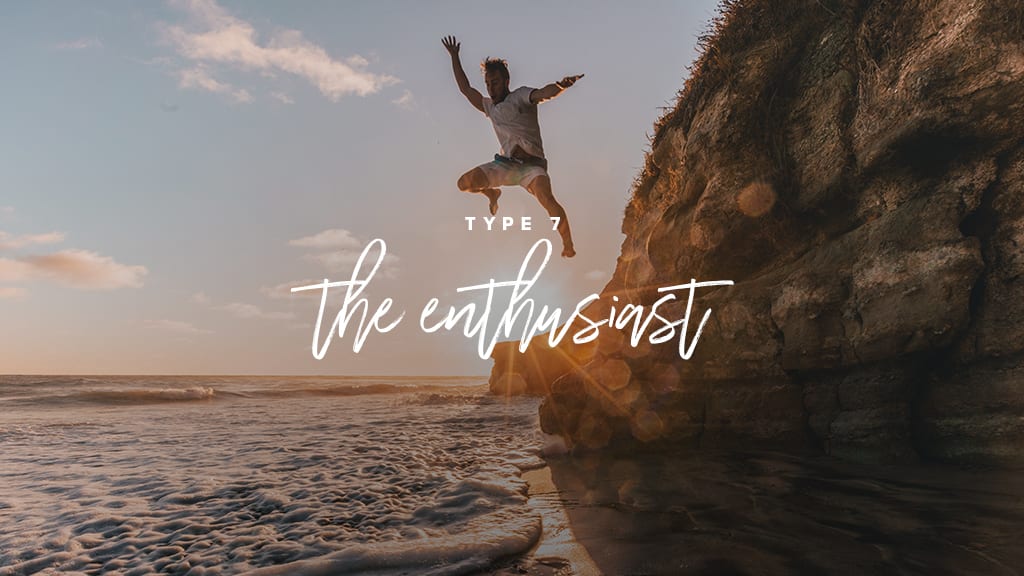type 7: the enthusiast-- man jumps from cliff into water