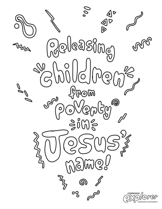 Releasing children from poverty in Jesus name